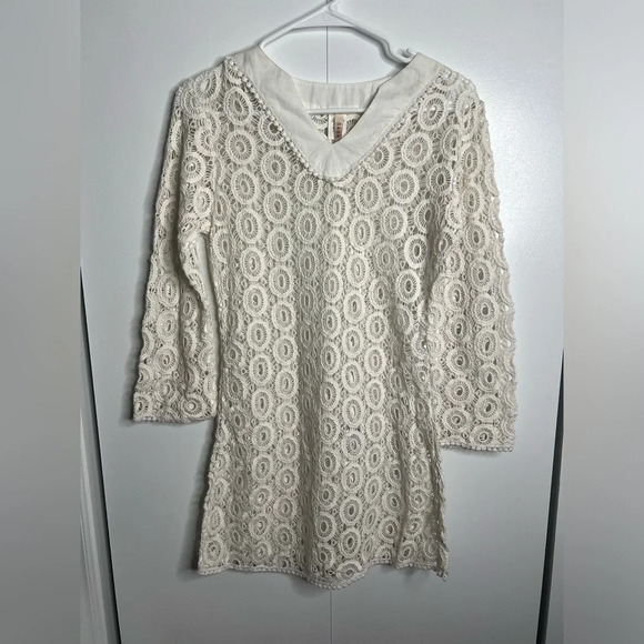 Anthropologie Raga - 100% cotton Crochet Dress - NWOT Small - Picture 1 of 5
